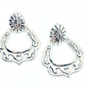 Vintage Avon door knocker earrings